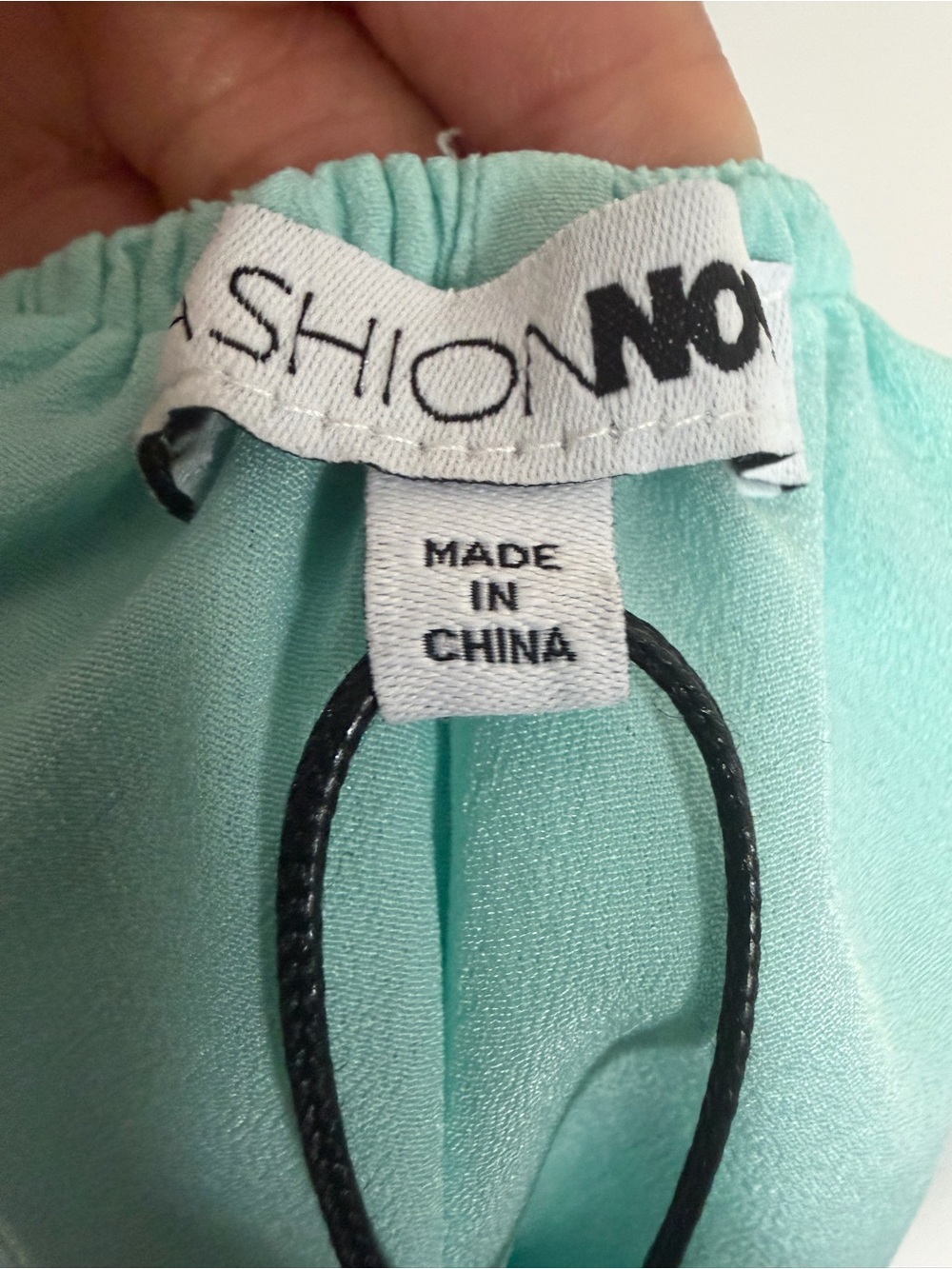 Fashion Nova Mint Strapless Chiffon Mini Dress - Picture 6 of 6